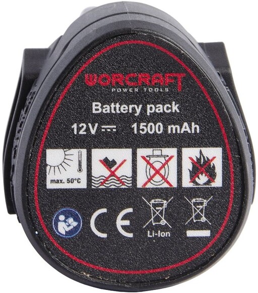 Аккумуляторная батарея Worcraft WCD-12 Li_2 (20035) изображение 4