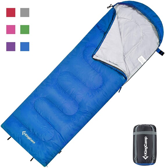 Спальный мешок KingCamp Oasis 250XL Right Blue (KS3222_BLUE_R) изображение 2