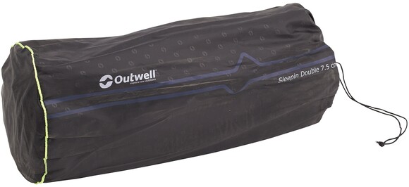 Коврик самонадувающийся Outwell Self-inflating Mat Sleepin Double 7.5 см Black (400013) (928853) изображение 7