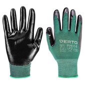 Перчатки садовые Verto, нитриловое покрытие, 9 (97H152)