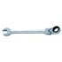 Ключ рожково-накидний Force з тріскачкою шарнірний 10мм/155мм (75710F)