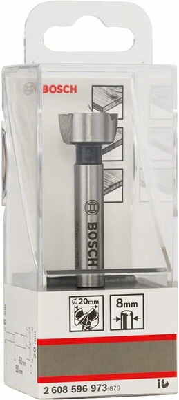 Свердло Форстнера по дереву Bosch 20х90 мм (2608596973) фото 2