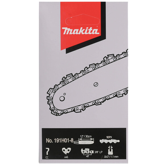 Цепь для пилы Makita 300 мм 3/8 1.1 мм (191H01-8) изображение 2