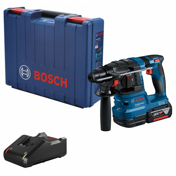 Аккумуляторный перфоратор Bosch GBH 185-LI Kit (0611924022) изображение 2