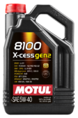 Моторное масло MOTUL 8100 X-cess gen2 5W40 5 л (109776)