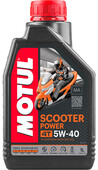 Моторное масло Motul Scooter Power 4T 5W40 MA, 1 л (105958)