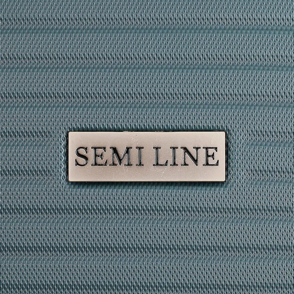 Чемодан Semi Line (S) Green-Grey (T5584-1) (DAS302279) изображение 9