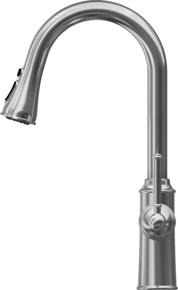 Смеситель для кухни IMPRESE Hydrant, с выдвижной лейкой 500 мм, 3 функции, 35 мм (ZMK031806150) изображение 2