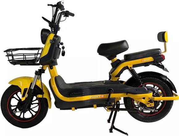 Велоскутер аккумуляторный Forte CR800 желтый (135244) изображение 2