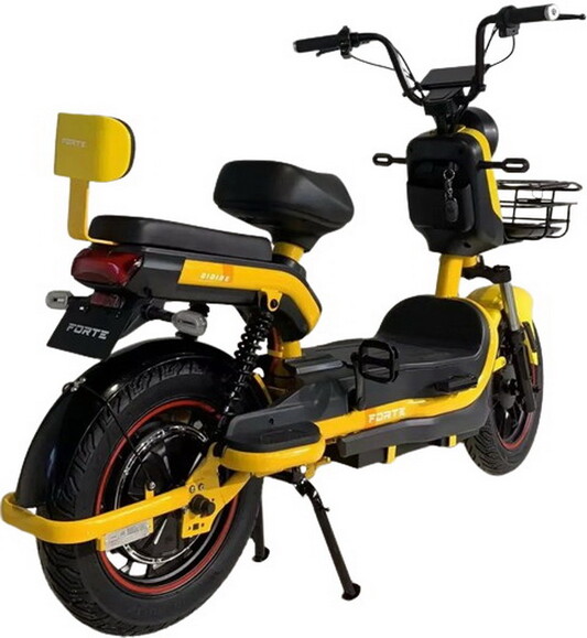 Велоскутер аккумуляторный Forte CR800 желтый (135244) изображение 3