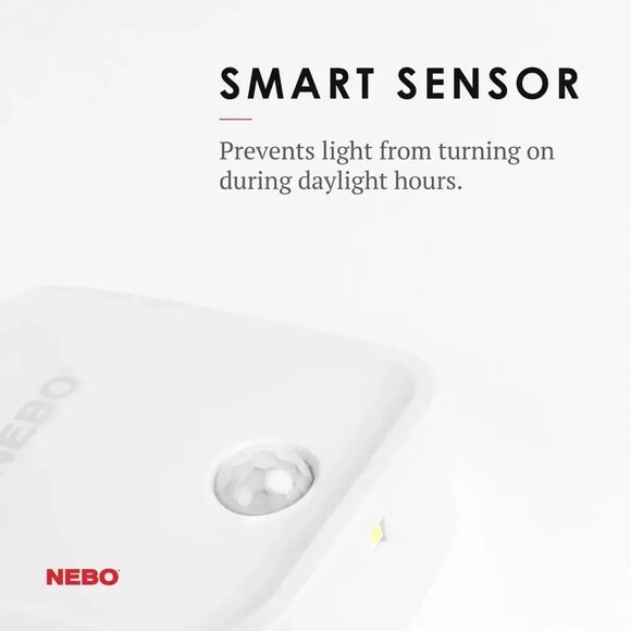 Набір ліхтарів з датчиком руху Nebo Motion Sensor Light 3 Pack (NB NEB-WLT-0026-G) фото 2