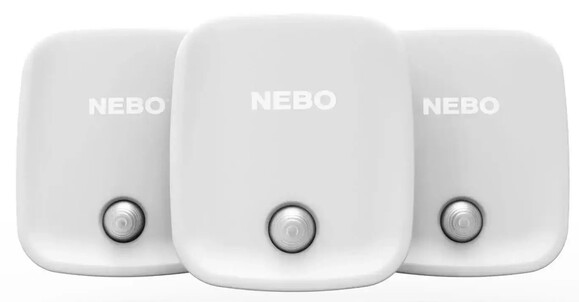 Набір ліхтарів з датчиком руху Nebo Motion Sensor Light 3 Pack (NB NEB-WLT-0026-G)