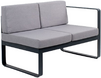 Двомісний диван OXA desire, лівий модуль, сірий граніт (40030005_14_58)