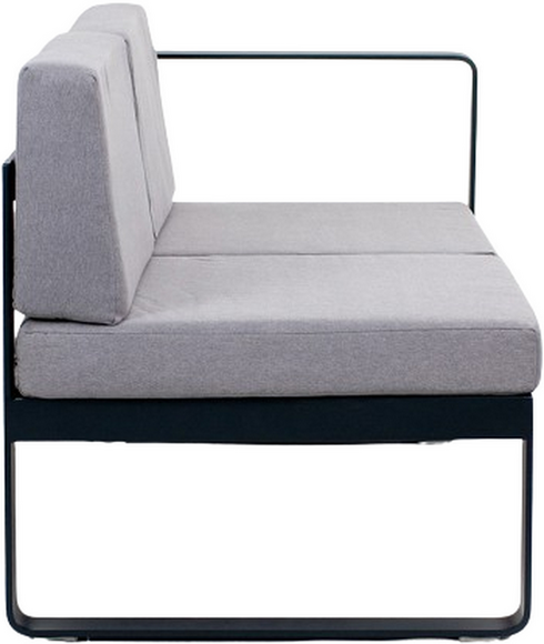 Двухместный диван OXA desire, левый модуль, серый гранит (40030005_14_58) изображение 3