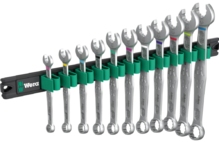 Набор комбинированных гаечных ключей Wera 9640 Magnetic rail 6003 Joker 1, 11 шт. (05020233001)