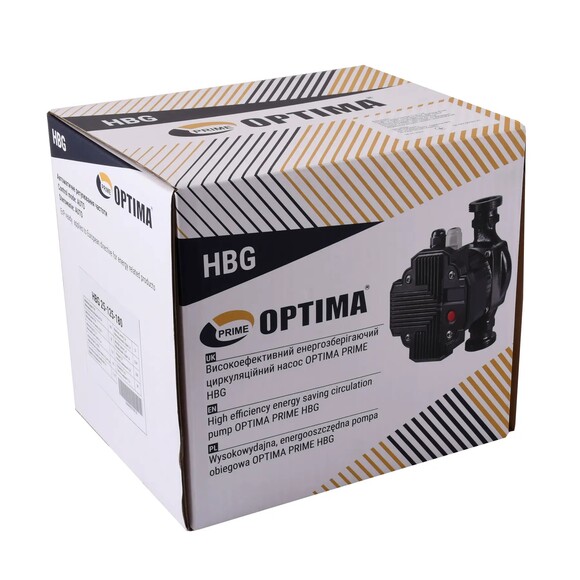 Циркуляційний насос Optima PRIME HBG 25-125AUTO (27881) фото 5