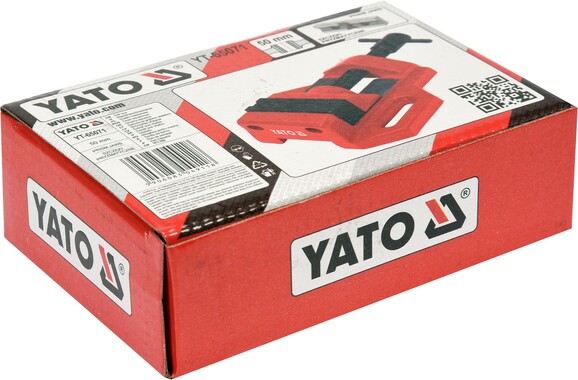 Тиски для станков Yato 110х50х30 мм (YT-65071) изображение 5