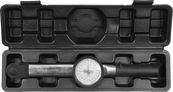 Динамометричний ключ Yato зі стрелочно-циферблату шкалою 1/2 "F 10 100 Нм (YT-07834) фото 4