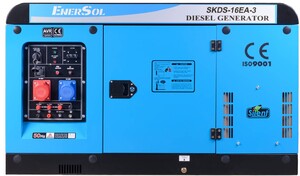 Генератор дизельный EnerSol SKDS-16E-3B изображение 2