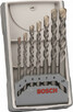 Набор сверл Bosch X-Pro CYL-3 Silver Perc 7 шт. (2607017082)