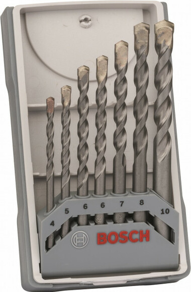 Набір свердел Bosch X-Pro CYL-3 Silver Perc 7 шт. (2607017082)