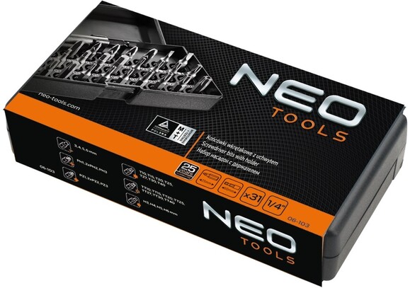 Біти Neo Tools (06-103) фото 2
