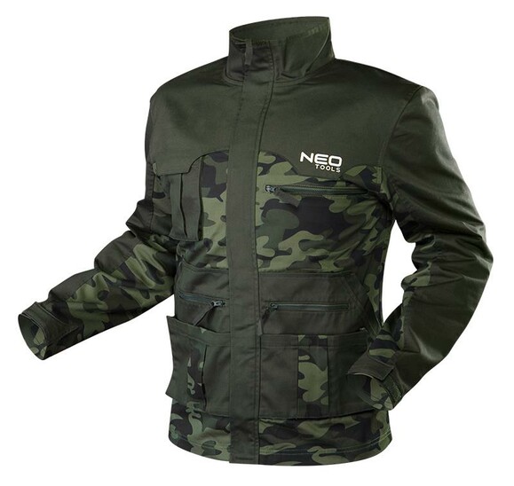 Куртка рабочая Neo Tools Camo р.XL(56) 255 г/М2 (81-211-XL)