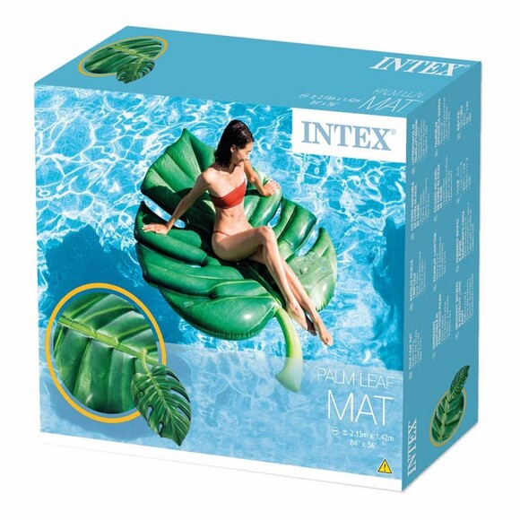 Надувной плотик Intex 58782 Пальмовый лист изображение 5