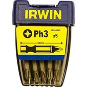 Биты Irwin Power Bit усиленные Phillips 50мм PH3 5шт (10504367)