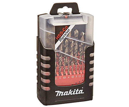 

Набор сверл Makita HSS-CO по металлу 1-13мм (D-50479) 25 шт