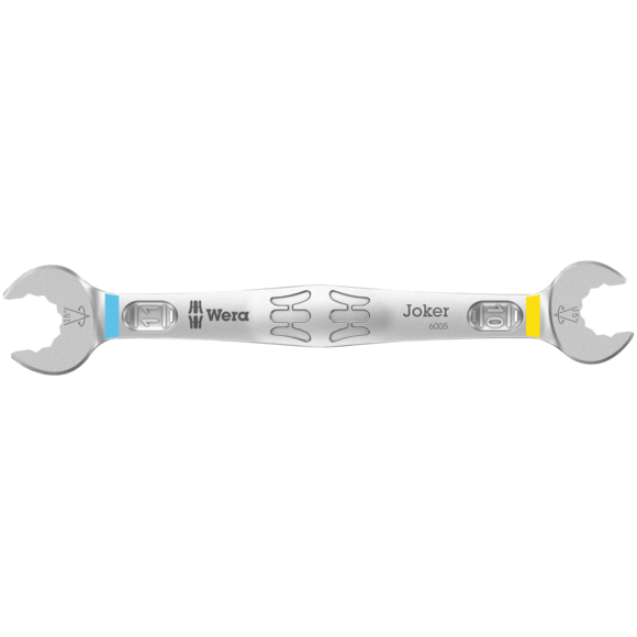 Двухсторонний рожковый гаечный ключ WERA Joker 6005, 10?11 мм (05020312001)