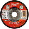Диск зачисний по металу Milwaukee SG 27/230х6 PRO+, Ø230 мм (4932451504)