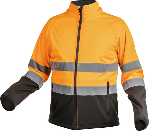Куртка світловідбивна HOEGERT EXTER Softshell M (50) (HT5K336-M) фото 2
