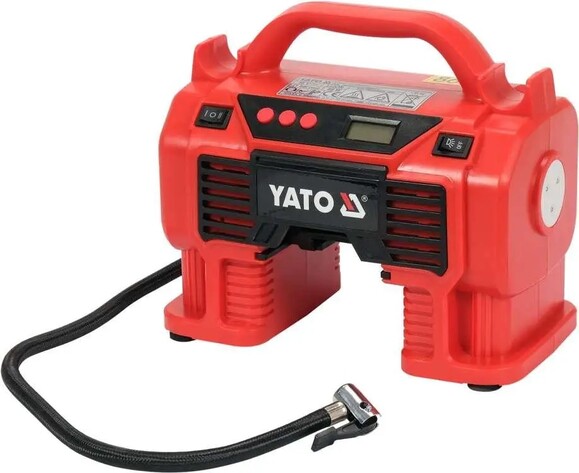 Компресор акумуляторний YATO (YT-23248) (Без АКБ та ЗП) фото 2