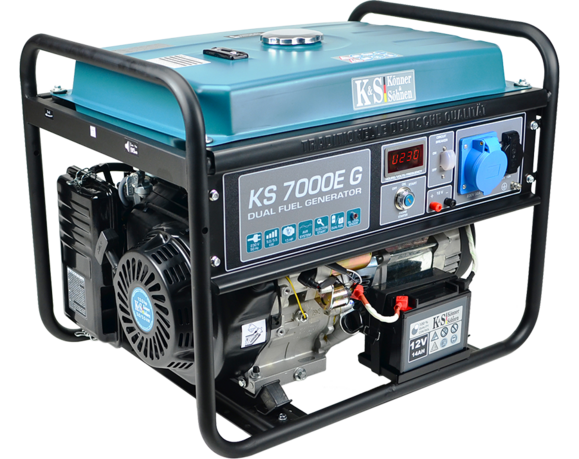 Двухтопливный генератор Konner & Sohnen KS 7000E G