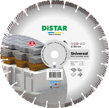 Алмазный диск Distar 1A1RSS/C3 Hit Universal 350 мм (10170085446)
