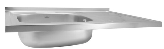 Кухонна мийка Kroner KRP Satin-6080L, 0.6 мм (CV022825) фото 3