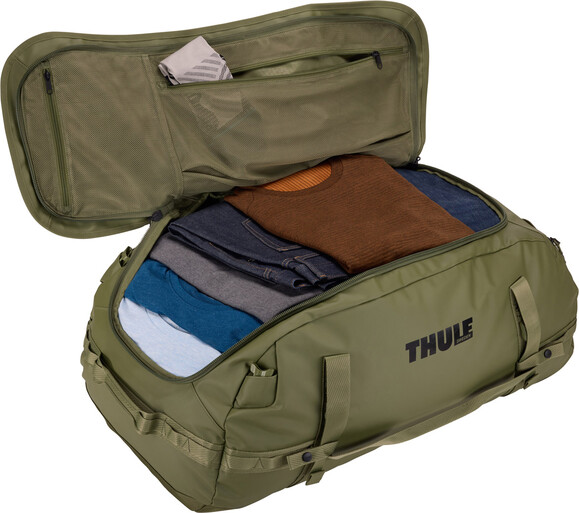 Спортивная сумка Thule Chasm Duffel 90L, Olivine (TH 3204998) изображение 9