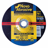 Диск шлифовальный по металлу NovoAbrasive Profi T27 14А, 180х8x22.23 мм (WG2718080)
