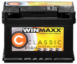 Автомобильный аккумулятор WINMAXX CLASSIC 6CТ-60 L+, 12В, 60 Ач (C-60-PM)