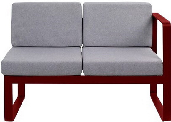 Двухместный диван OXA desire, левый модуль, красный рубин (40030005_14_55)  изображение 4
