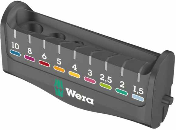 Набір Г-подібних ключів Wera 950/9 Hex-Plus Multicolour 3, 9 шт. (05133165001) фото 4