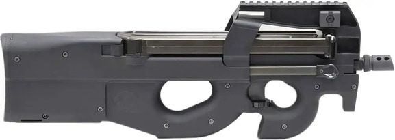 Пистолет-пулемет страйкбольный Cybergun SA FN P90 Tactical Gas кал. 6 мм, black (765.00.19) изображение 2