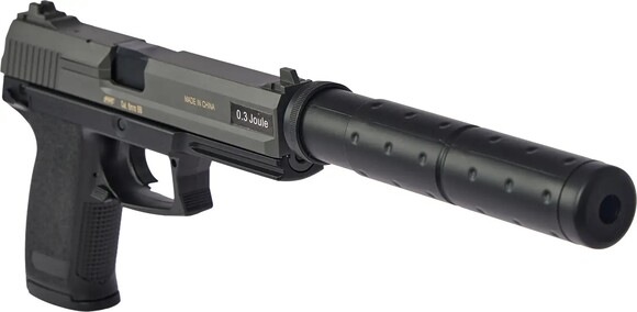 Пістолет страйкбольний ASG DL 60 SOCOM Spring, калібр 6 мм (2370.43.43) фото 4