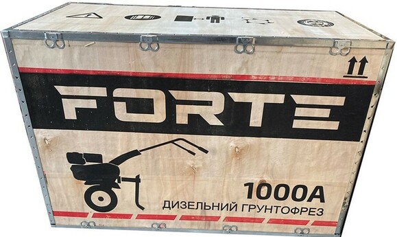 Культиватор Forte 1000A, красный (137295) изображение 4