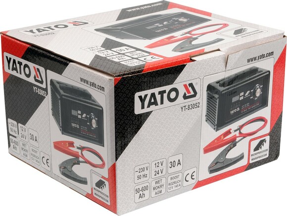 Пуско-зарядний пристрій Yato YT-83052 фото 2