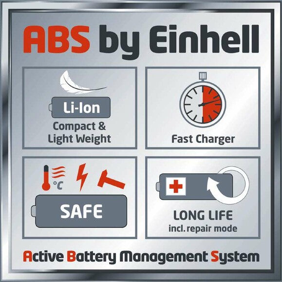 Шуруповерт ударный аккумуляторный Einhell TE-CD 18-2 Li-i (4513800) изображение 7