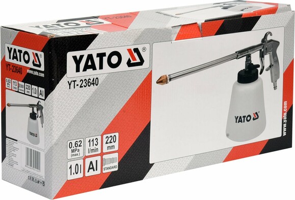 Пістолет пневматичний для утворення піни Yato YT-23640 фото 3