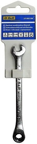 Ключ гайковий тріскачка S&R Meister 8 мм (272003308) фото 2