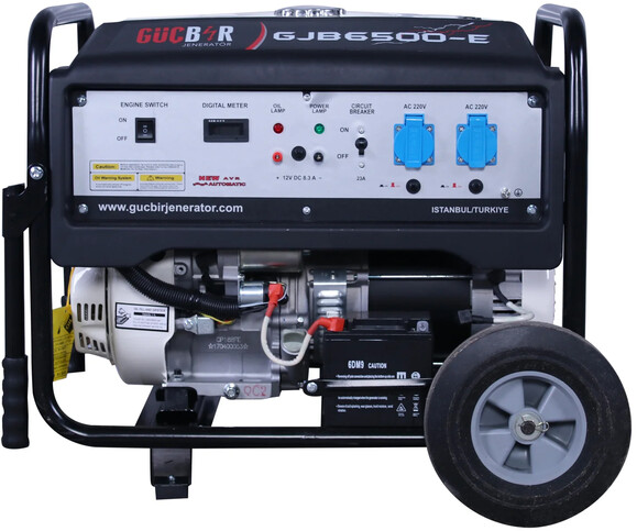 Бензиновый генератор Gucbir GJB6500-E изображение 4